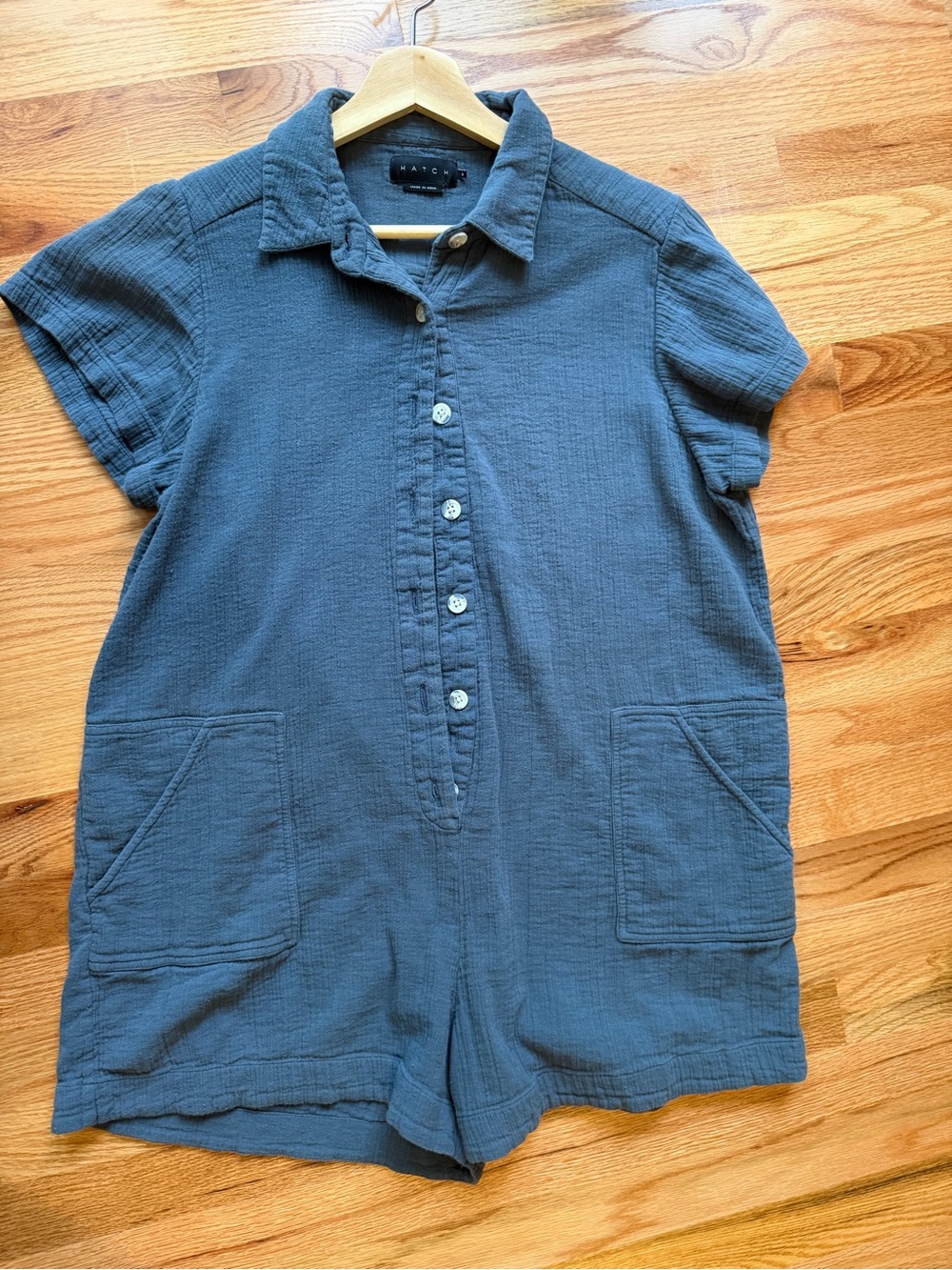 Hatch maternity romper